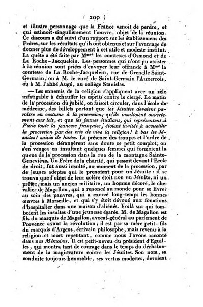 L'ami de la religion et du roi journal ecclesiastique, politique et litteraire