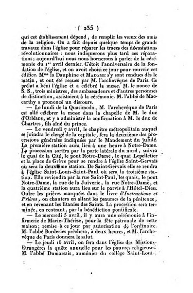 L'ami de la religion et du roi journal ecclesiastique, politique et litteraire