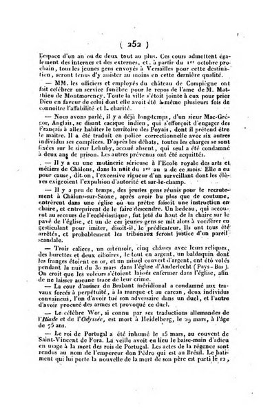 L'ami de la religion et du roi journal ecclesiastique, politique et litteraire