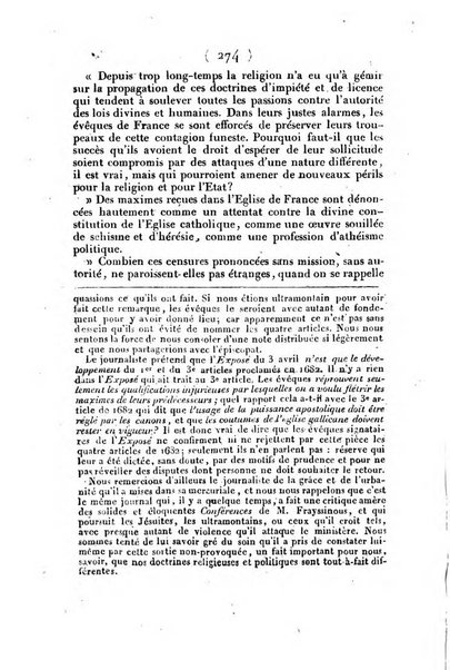 L'ami de la religion et du roi journal ecclesiastique, politique et litteraire