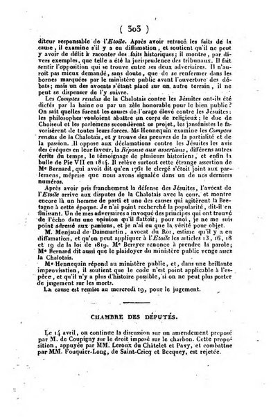 L'ami de la religion et du roi journal ecclesiastique, politique et litteraire