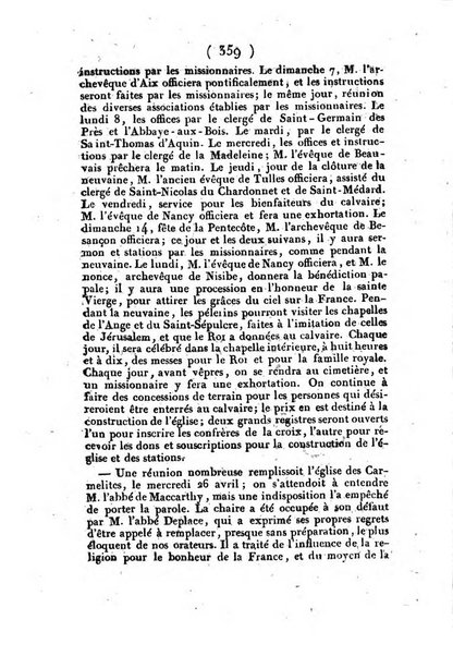 L'ami de la religion et du roi journal ecclesiastique, politique et litteraire