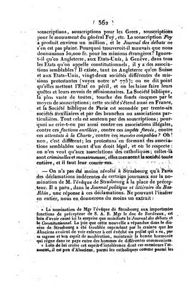 L'ami de la religion et du roi journal ecclesiastique, politique et litteraire