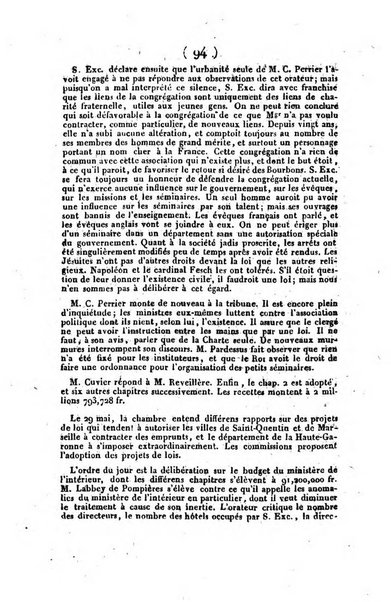 L'ami de la religion et du roi journal ecclesiastique, politique et litteraire