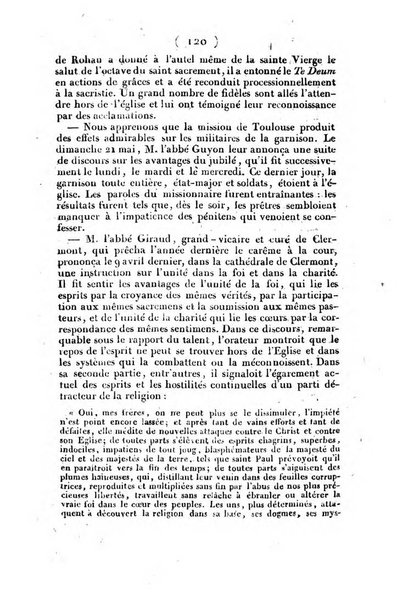 L'ami de la religion et du roi journal ecclesiastique, politique et litteraire