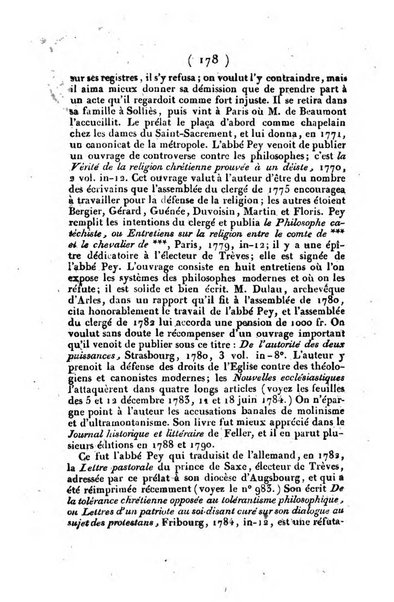 L'ami de la religion et du roi journal ecclesiastique, politique et litteraire