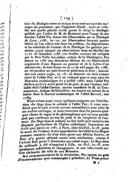 L'ami de la religion et du roi journal ecclesiastique, politique et litteraire