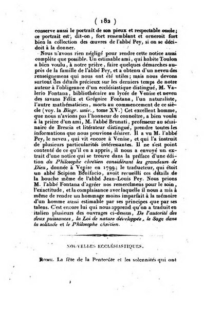 L'ami de la religion et du roi journal ecclesiastique, politique et litteraire