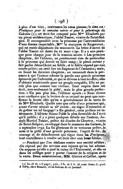 L'ami de la religion et du roi journal ecclesiastique, politique et litteraire