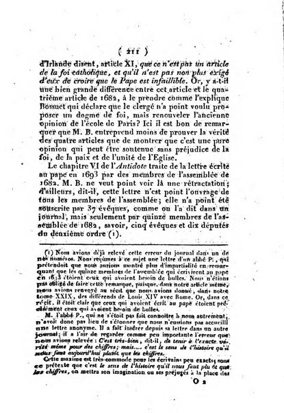 L'ami de la religion et du roi journal ecclesiastique, politique et litteraire