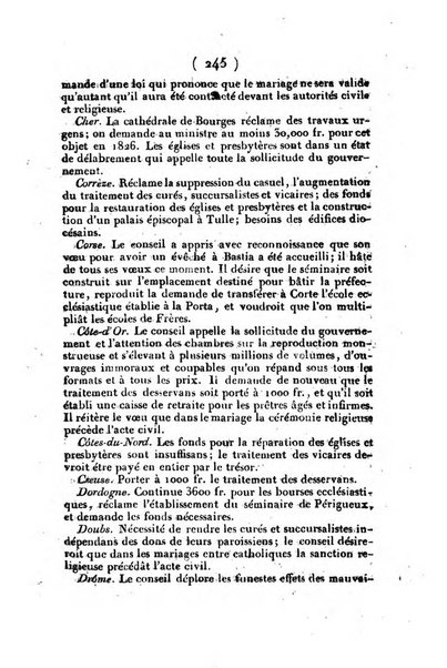 L'ami de la religion et du roi journal ecclesiastique, politique et litteraire