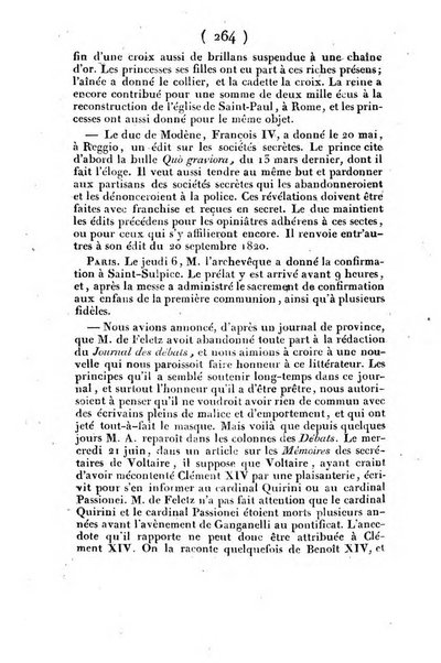 L'ami de la religion et du roi journal ecclesiastique, politique et litteraire