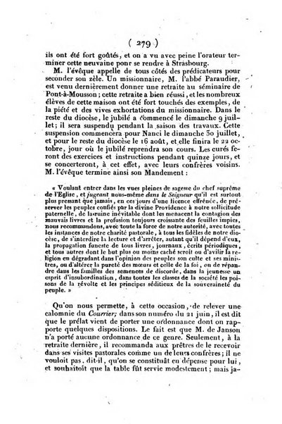 L'ami de la religion et du roi journal ecclesiastique, politique et litteraire