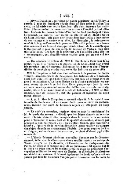 L'ami de la religion et du roi journal ecclesiastique, politique et litteraire