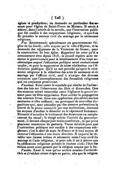 L'ami de la religion et du roi journal ecclesiastique, politique et litteraire