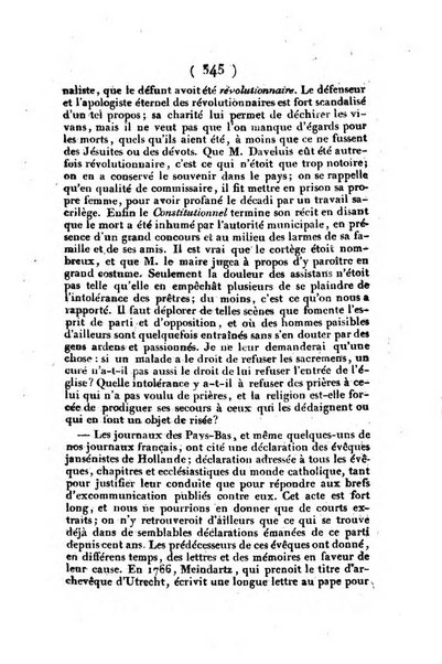 L'ami de la religion et du roi journal ecclesiastique, politique et litteraire