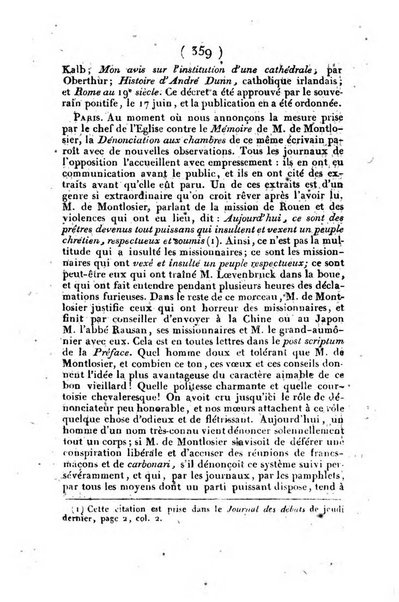 L'ami de la religion et du roi journal ecclesiastique, politique et litteraire