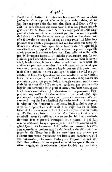 L'ami de la religion et du roi journal ecclesiastique, politique et litteraire