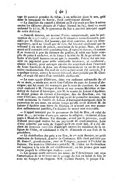 L'ami de la religion et du roi journal ecclesiastique, politique et litteraire