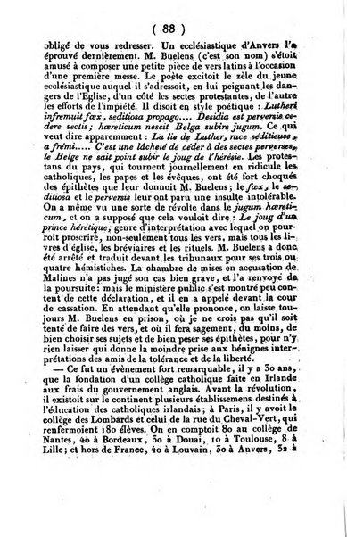 L'ami de la religion et du roi journal ecclesiastique, politique et litteraire