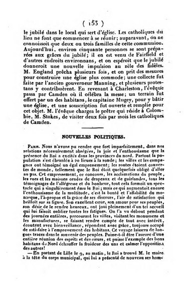 L'ami de la religion et du roi journal ecclesiastique, politique et litteraire