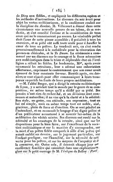 L'ami de la religion et du roi journal ecclesiastique, politique et litteraire