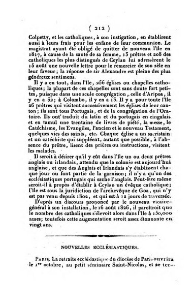 L'ami de la religion et du roi journal ecclesiastique, politique et litteraire