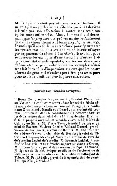 L'ami de la religion et du roi journal ecclesiastique, politique et litteraire