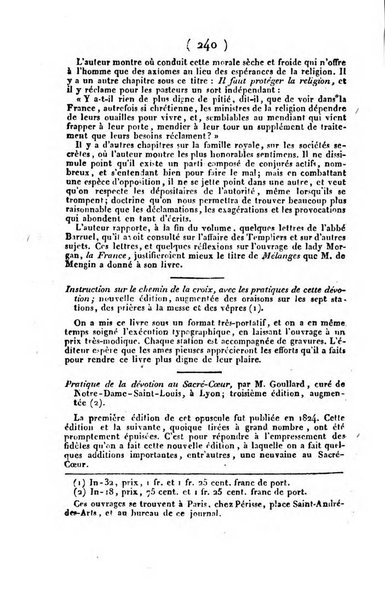 L'ami de la religion et du roi journal ecclesiastique, politique et litteraire