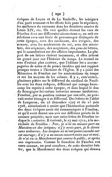 L'ami de la religion et du roi journal ecclesiastique, politique et litteraire