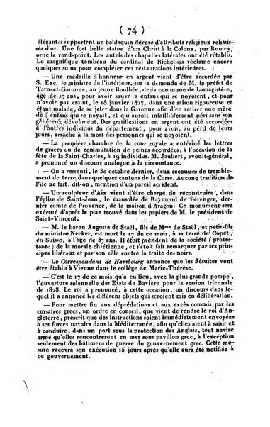 L'ami de la religion et du roi journal ecclesiastique, politique et litteraire