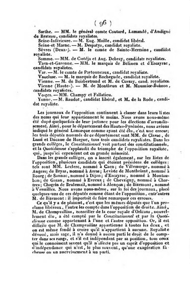 L'ami de la religion et du roi journal ecclesiastique, politique et litteraire