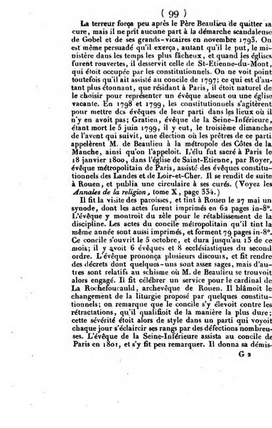 L'ami de la religion et du roi journal ecclesiastique, politique et litteraire