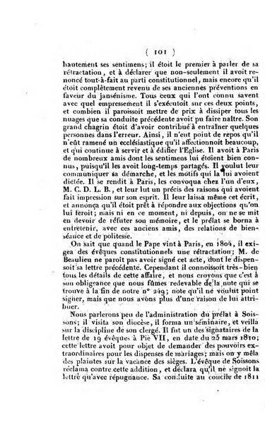 L'ami de la religion et du roi journal ecclesiastique, politique et litteraire