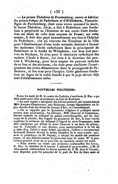 L'ami de la religion et du roi journal ecclesiastique, politique et litteraire