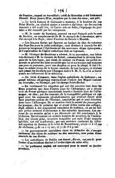 L'ami de la religion et du roi journal ecclesiastique, politique et litteraire