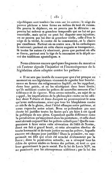 L'ami de la religion et du roi journal ecclesiastique, politique et litteraire