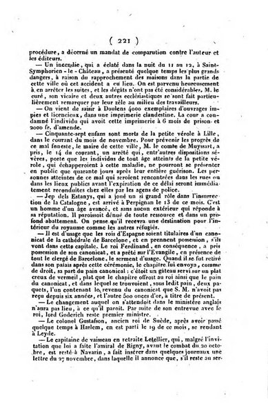 L'ami de la religion et du roi journal ecclesiastique, politique et litteraire