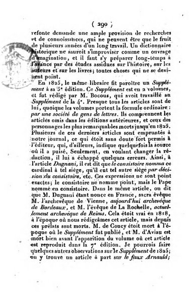 L'ami de la religion et du roi journal ecclesiastique, politique et litteraire