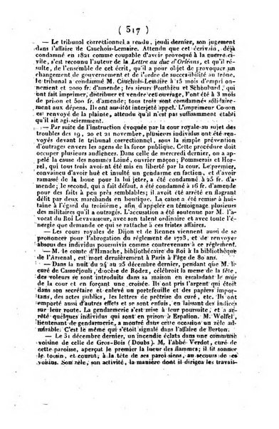 L'ami de la religion et du roi journal ecclesiastique, politique et litteraire