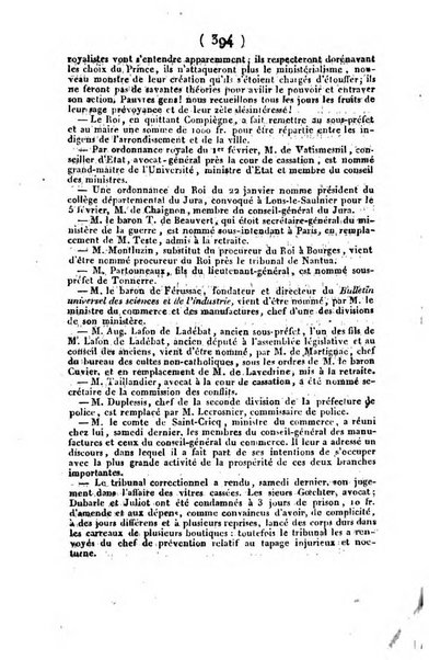 L'ami de la religion et du roi journal ecclesiastique, politique et litteraire