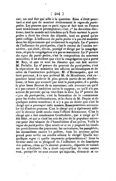 L'ami de la religion et du roi journal ecclesiastique, politique et litteraire