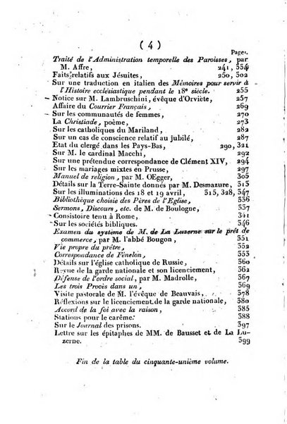 L'ami de la religion et du roi journal ecclesiastique, politique et litteraire