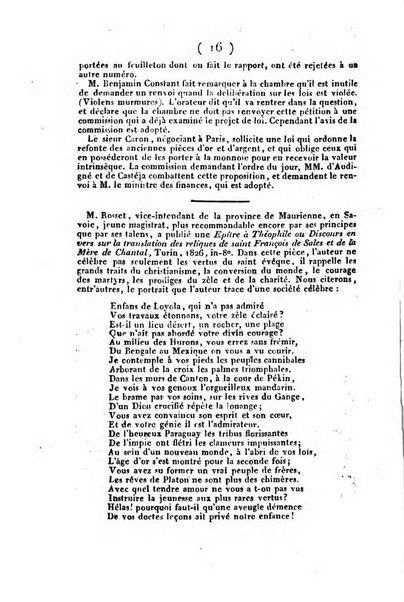 L'ami de la religion et du roi journal ecclesiastique, politique et litteraire