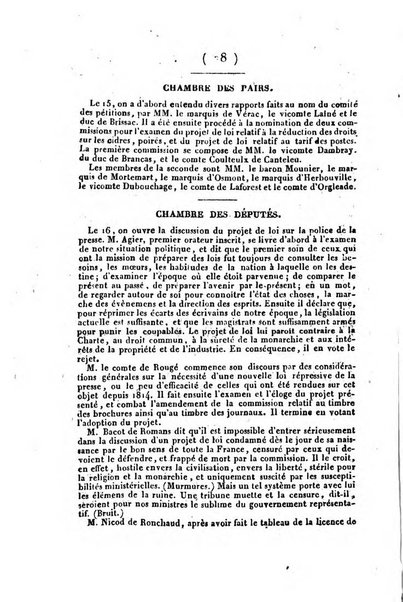 L'ami de la religion et du roi journal ecclesiastique, politique et litteraire