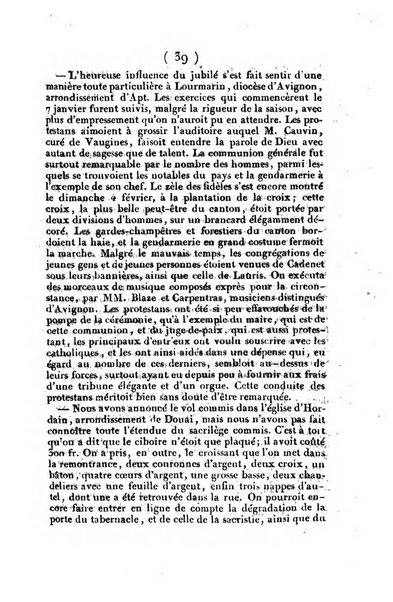 L'ami de la religion et du roi journal ecclesiastique, politique et litteraire