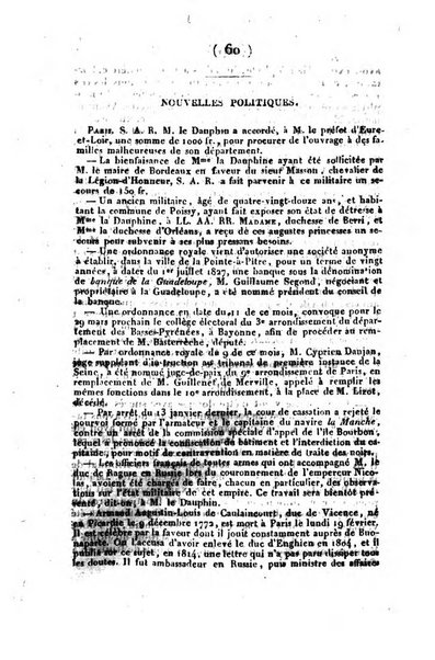 L'ami de la religion et du roi journal ecclesiastique, politique et litteraire