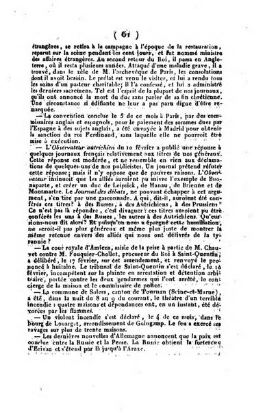 L'ami de la religion et du roi journal ecclesiastique, politique et litteraire