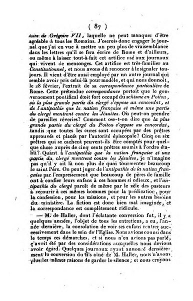 L'ami de la religion et du roi journal ecclesiastique, politique et litteraire