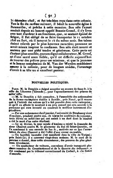 L'ami de la religion et du roi journal ecclesiastique, politique et litteraire